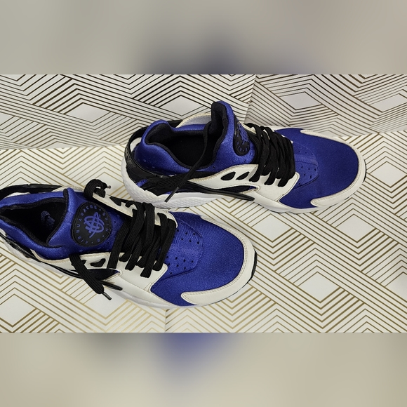 NIKE AIR HUARACHE RUN PERSIAN VIOLET RUNNING SHOES RARE NEW AT4254-100 size 9 - Picture 4 of 13